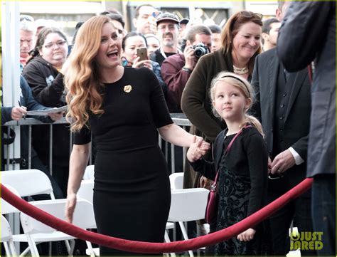 Amy Adams Is Joined By Daughter Aviana And Husband Darren Le Gallo As She
