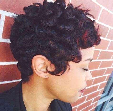 25 Sensational Pin Curls On Black Hair