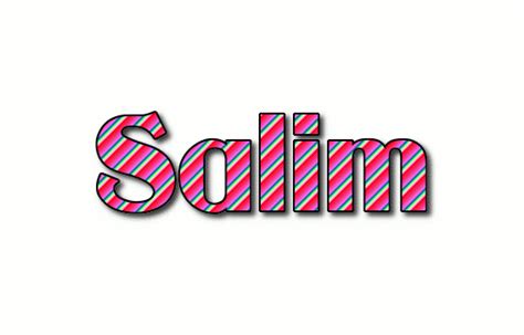 Distinguished by association with renowned african diplomat salim ahmed salim, this name is popular in many variations throughout. Salim Logo | Free Name Design Tool from Flaming Text