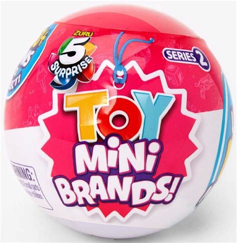 You Choose Zuru 5 Surprise Toy Mini Brands Series 2 Pinkwhite Ball