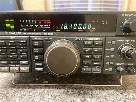 Kenwood Ts 450s At Hf Transceiver 100w With Built In Antenna Tuner Ebay