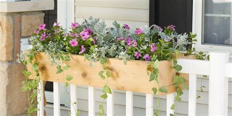 15 Gorgeous And Diy Fence Planter Box Ideas Organize With Sandy