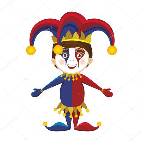 Harlequin Character Icon Image Stock Vector Image By ©grgroupstock