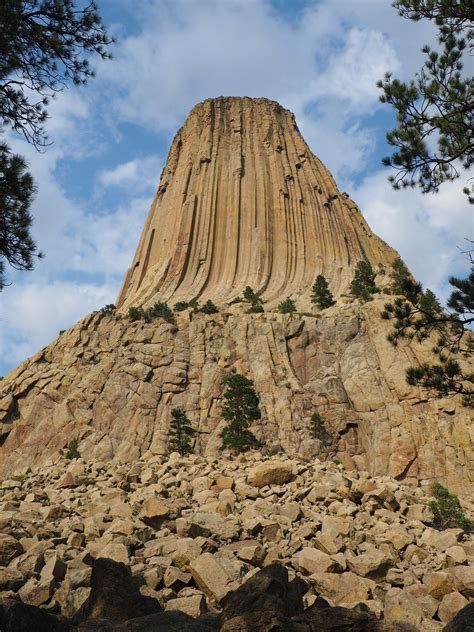 A Close Encounter With Wyomings Weirdest Rock The Devils Tower Tiny