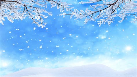Winter Backgrounds Snowflakes Wallpapers Hd Free Download