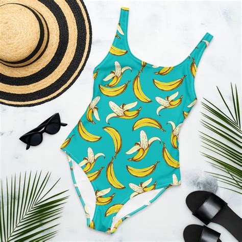 banana bikini swimsuit bathing suit women s youth etsy
