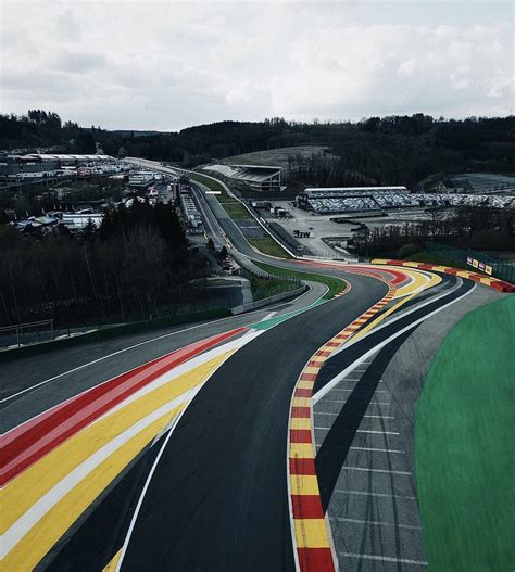 Track Marking Refresh Circuit De Spa Francorchamps Belgium Roadgrip