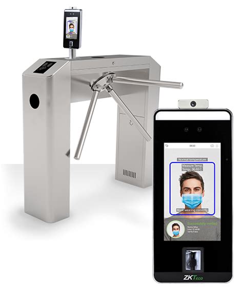 Access Control Turnstiles With Facial Recognition Biometrics