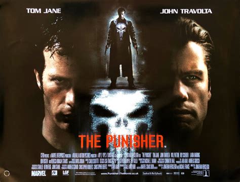 The Punisher Movie Poster Super Hero Marvel Thomas Jane