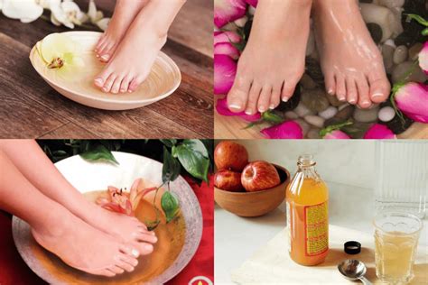 Step By Step Guide 3 Diy Apple Cider Vinegar Foot Soak Recipes For