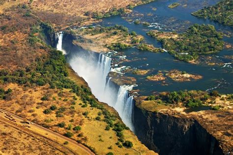 Victoria Falls At The Border Of Zambia And Zimbabwe Photo By Pascal
