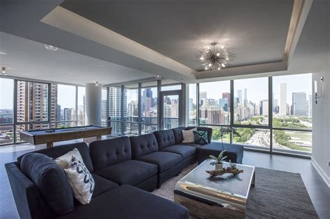 Renovation Creates Two Spacious Penthouse Units In South Loop Tower