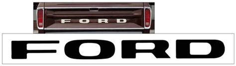 Graphic Express 1973 79 Ford Tailgate Letter Decal Set Styleside