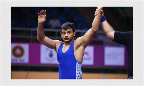 Hattrick For Team India With Three Cwg Gold In Wrestling As Medal Tally