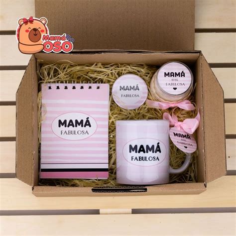 Regalo Para Mamá Original Kit Personalizado Mamá Oso Shop