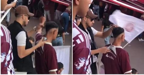 Furor en las redes por el barbero loco de Lanús Muy Lanús