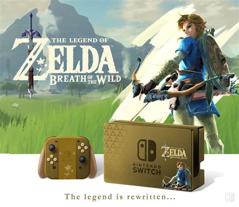 Nintendo Switch Zelda The Breath Of The Wild Collector Edition