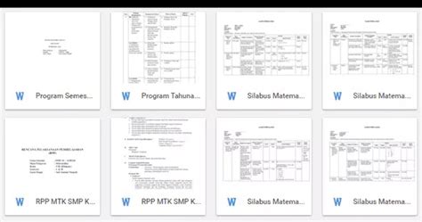 Rpp sma bahasa indonesia berkarakter (eek) 2. Contoh RPP Silabus Prota Promes Mtematika SMP MTs ...