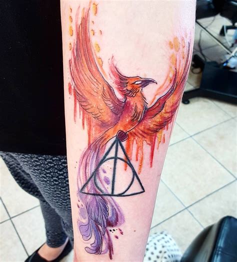 Tattoo Trends Harry Potter Themed Sleeve Tattoo Desig