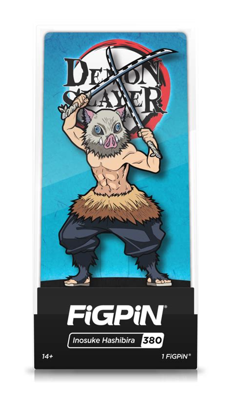 Figpin 380 Demon Slayer Inosuke Hashibira Enamel Pin Anime