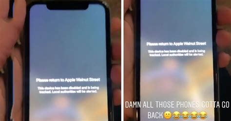 Apple Can Track Stolen Iphones And Disable Them With A Warning Message