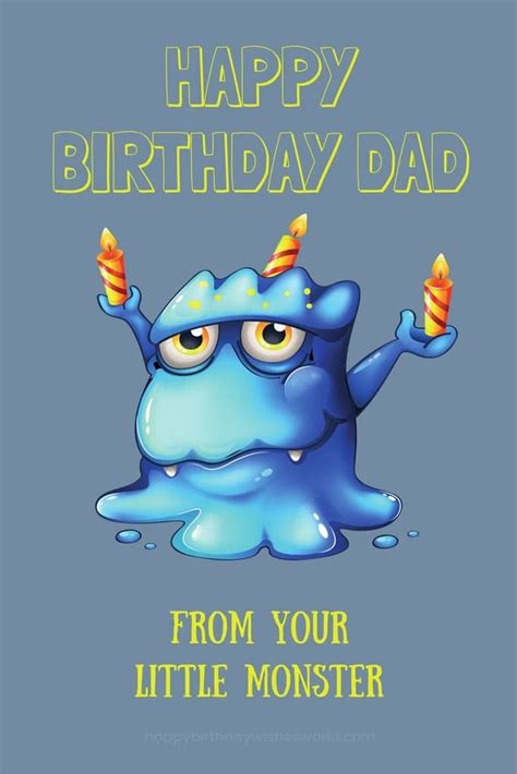 Dad Birthday Card Printable