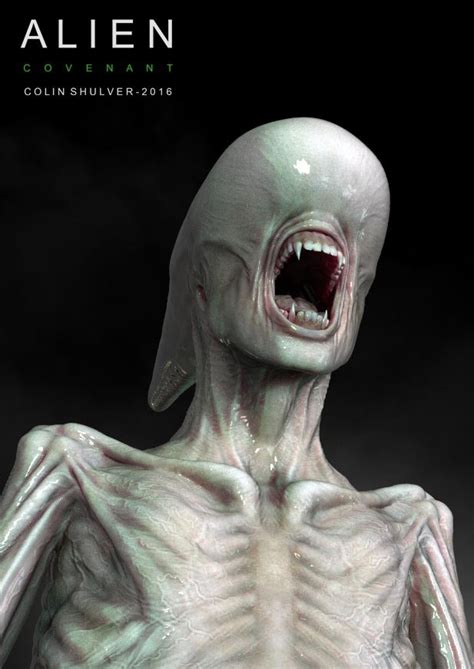 The neomorph was an endoparasitoid extraterrestrial species encountered by the crew of the uscss covenant. Neomorph concept by Colin Shulver - Alien: Covenant ...