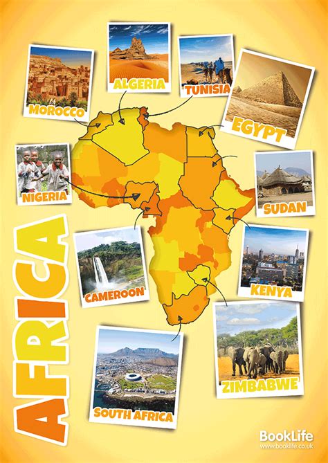 Free Africa School Poster Booklife