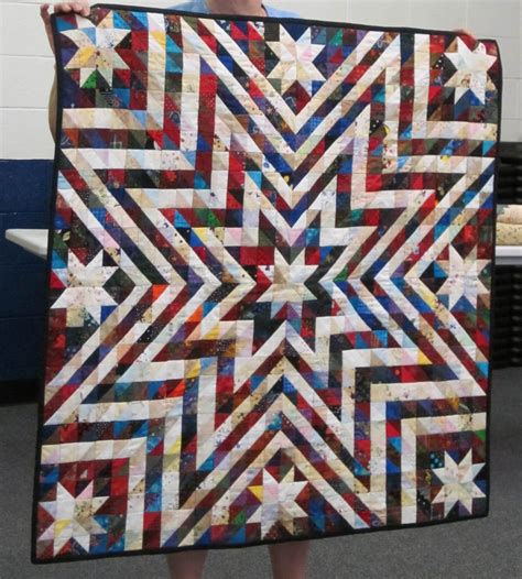 Exploding Star Quilt Pattern Free This Hunters Star Quilt Pattern Is