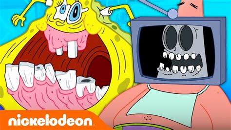 Spongebobs Toothiest Moments 🦷 Nickelodeon Cartoon Universe