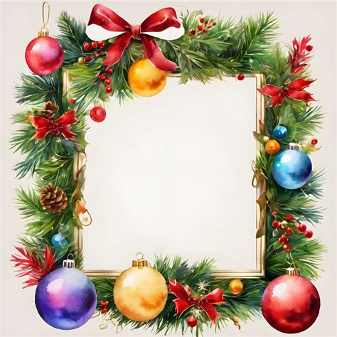 Christmas Frame Background Free Stock Photo - Public Domain Pictures