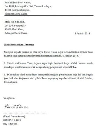 Berikut apa saja ketentuannya : Contoh Notis Pengurangan Gaji : Contoh Surat Permohonan ...