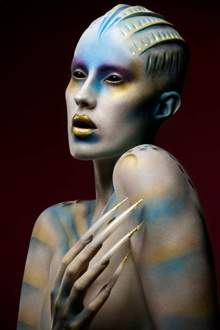 Pin By Ashley Zweifel On Alien Make Up Alien Makeup Prosthetic
