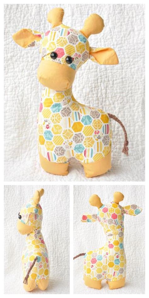 Free Printable Giraffe Sewing Patterns Krystleariah