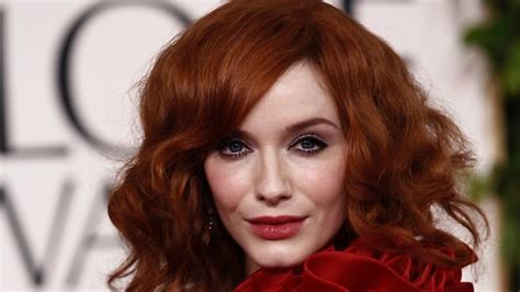 Mad Men Star Christina Hendricks Reveals Shes A Natural Blonde Not A Red Head Au