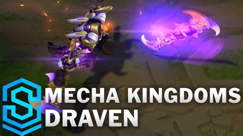 Mecha Kingdoms Draven Skin Spotlight League Of Legends Tryhardcz