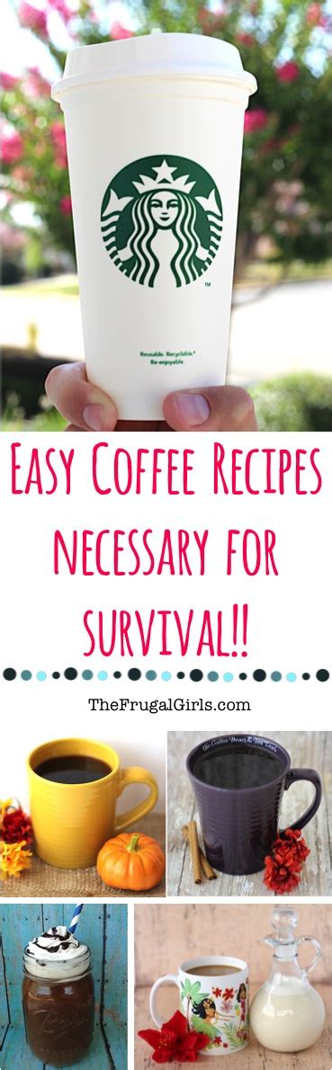18 Easy Coffee Recipes At Home Genius Coffee Tips The Frugal Girls