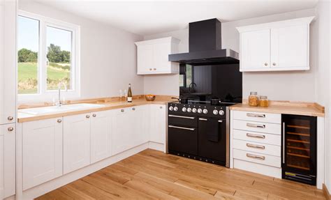 Modern White Kitchen Cabinets With Black Hardware Modern Kitchen