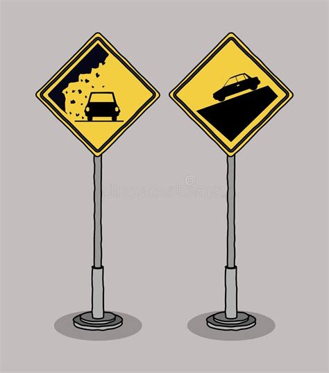 Traffic Signals Design Stock Vector Illustration Of Direction 124957586