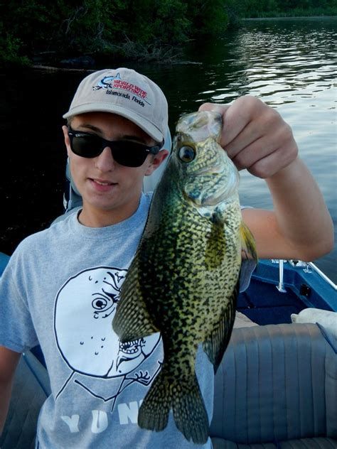 Aspen Resort Blog The First July Wall Of Fame Crappie Of 2013