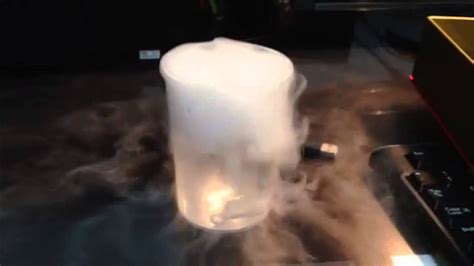 Drikold Dry Ice In Water Youtube