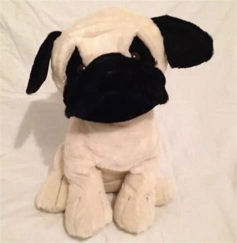 Pug Plush Toy Factory Max Dog 20in Large Fawn Stuffed Animal Ebay