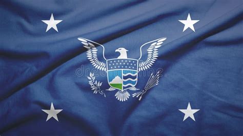 United States Secretary Of Homeland Security Flag Stock Photo Image