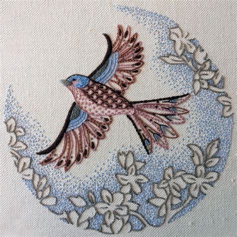 The Bluebird Embroidery Company Crewel Work Chaffinch