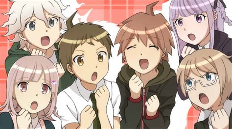 Nanami Chiaki Komaeda Nagito Hinata Hajime Kirigiri Kyoko Naegi