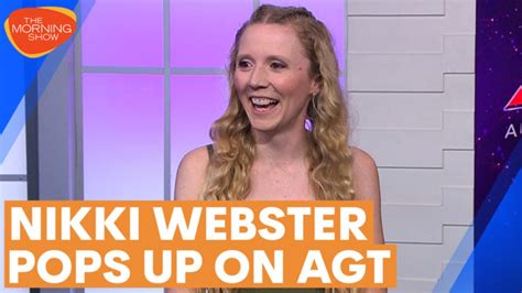 Nikki Websters Surprise Appearance On Agt 7news