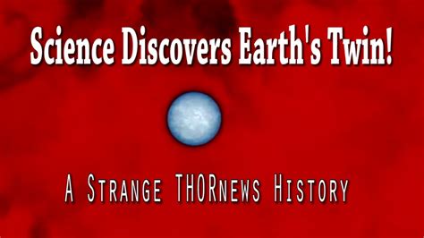 Scientists Find Earths Twin Planet A History Youtube