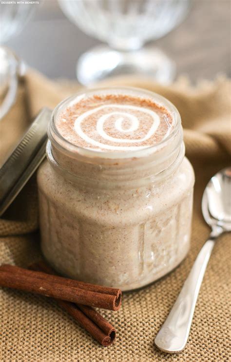 Fiber desserts are extremely rigid and offer better durability in kitchens. Healthy Cinnamon Roll Overnight Dessert Oats (sugar free, high protein, high fiber, gluten fre ...