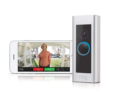 Ring Pro Video Doorbell Kit With Chime 1080p Hd Two Way Talk Wifi