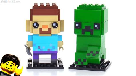 Lego Complete Sets And Packs Lego Brickheadz 41612 Steve And Creeper